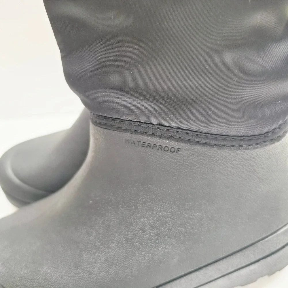 Bogs K Snow Shell Boots Youth Size 5 Black Waterproof Insulated Winter 72868-001
